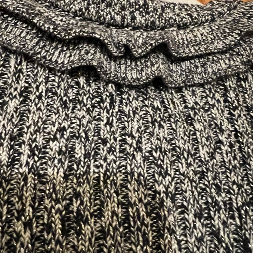 Vtg Ruby Rd Knitting Pretty Metallic Shimmer Ruff… - image 5